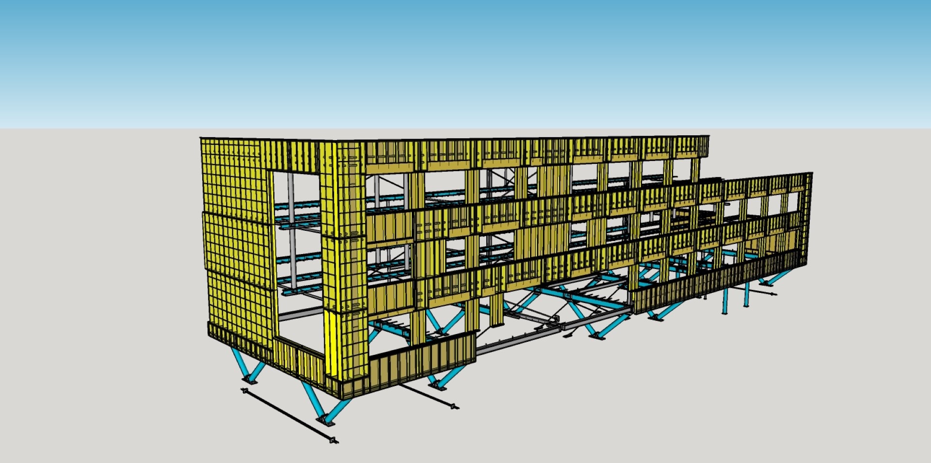 HSB wanden voor kantoorpand in Limburg