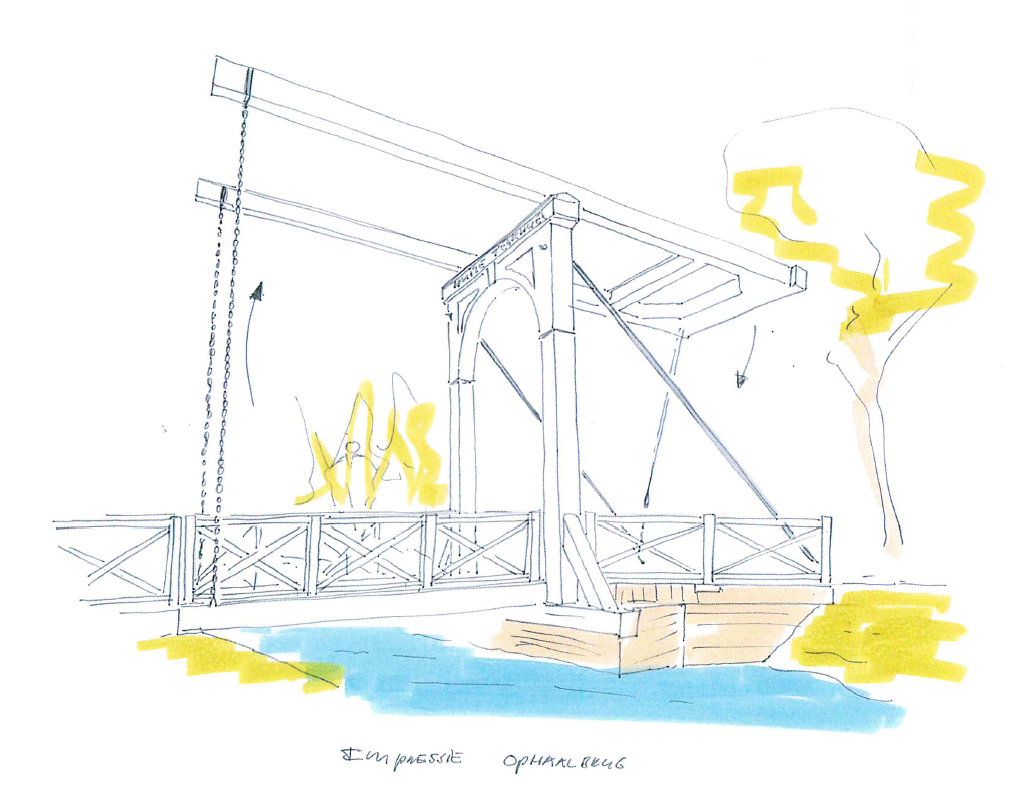 Authentieke ophaalbrug Authentieke ophaalbrug