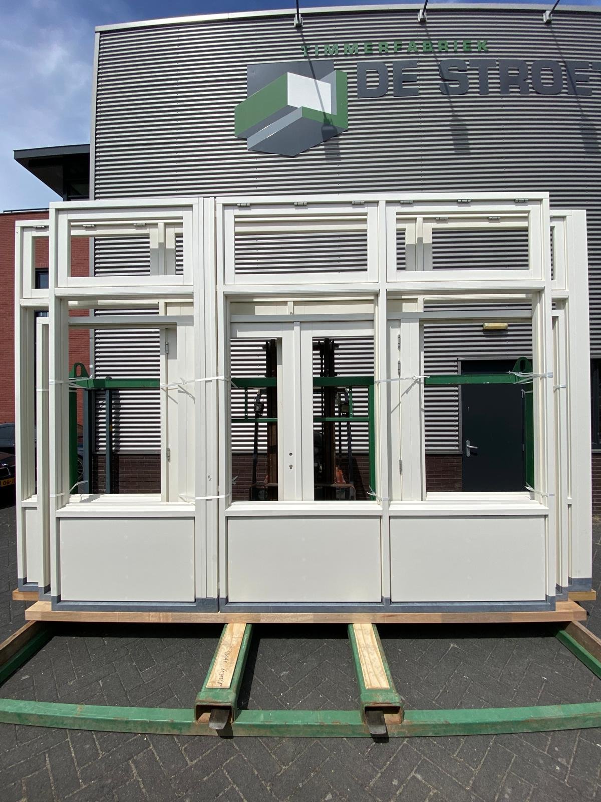 Portfolio Levering kozijnen appartementen Euterpe | Timmerfabriek de Stroet