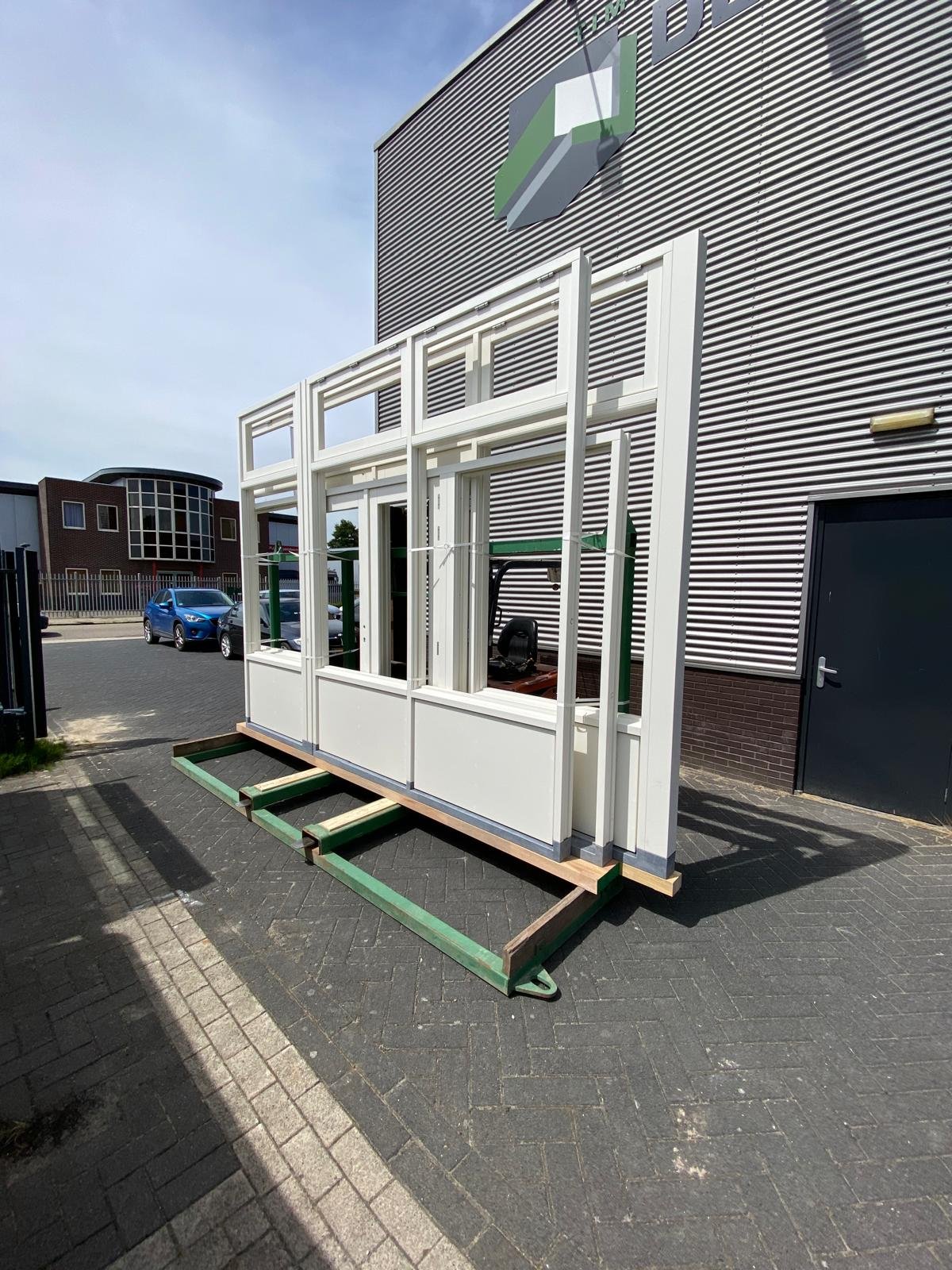 Portfolio Levering kozijnen appartementen Euterpe | Timmerfabriek de Stroet