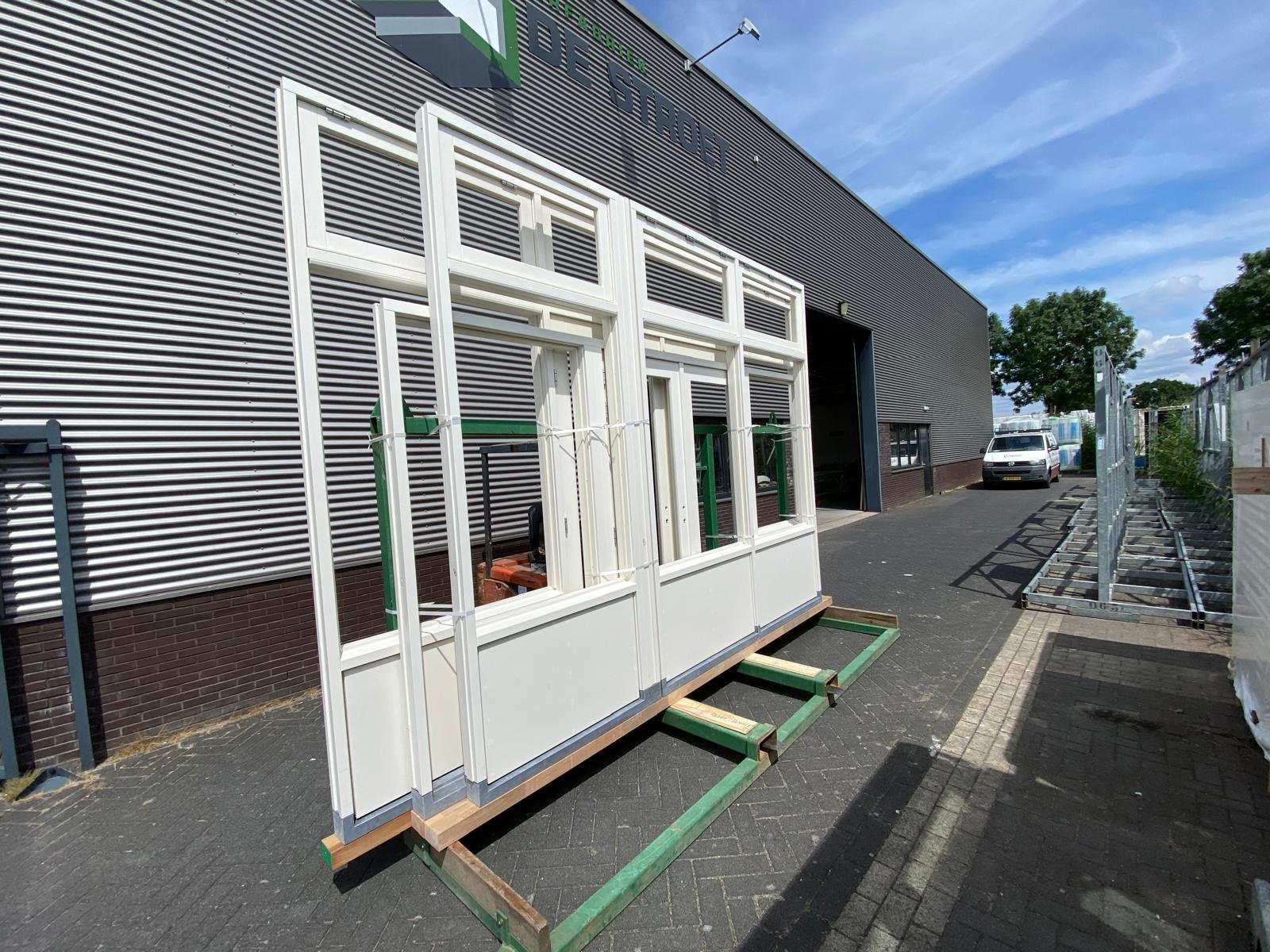 Portfolio Levering kozijnen appartementen Euterpe | Timmerfabriek de Stroet