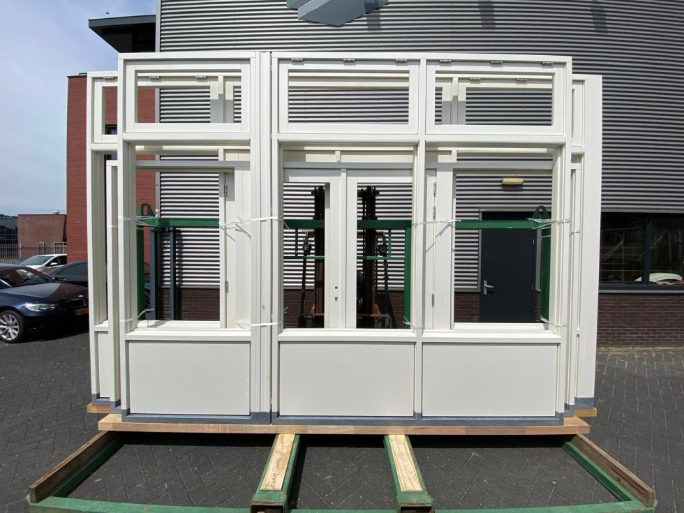 Levering kozijnen appartementen Euterpe